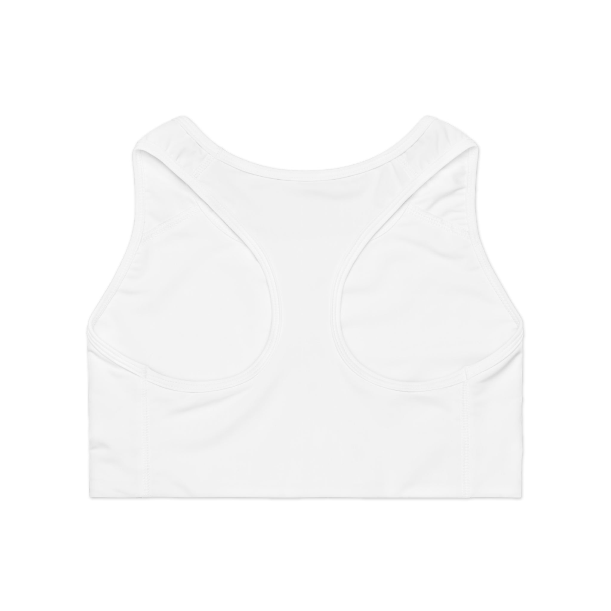 Sports Bra — "Too Hot For Calm" Flame Print Activewear