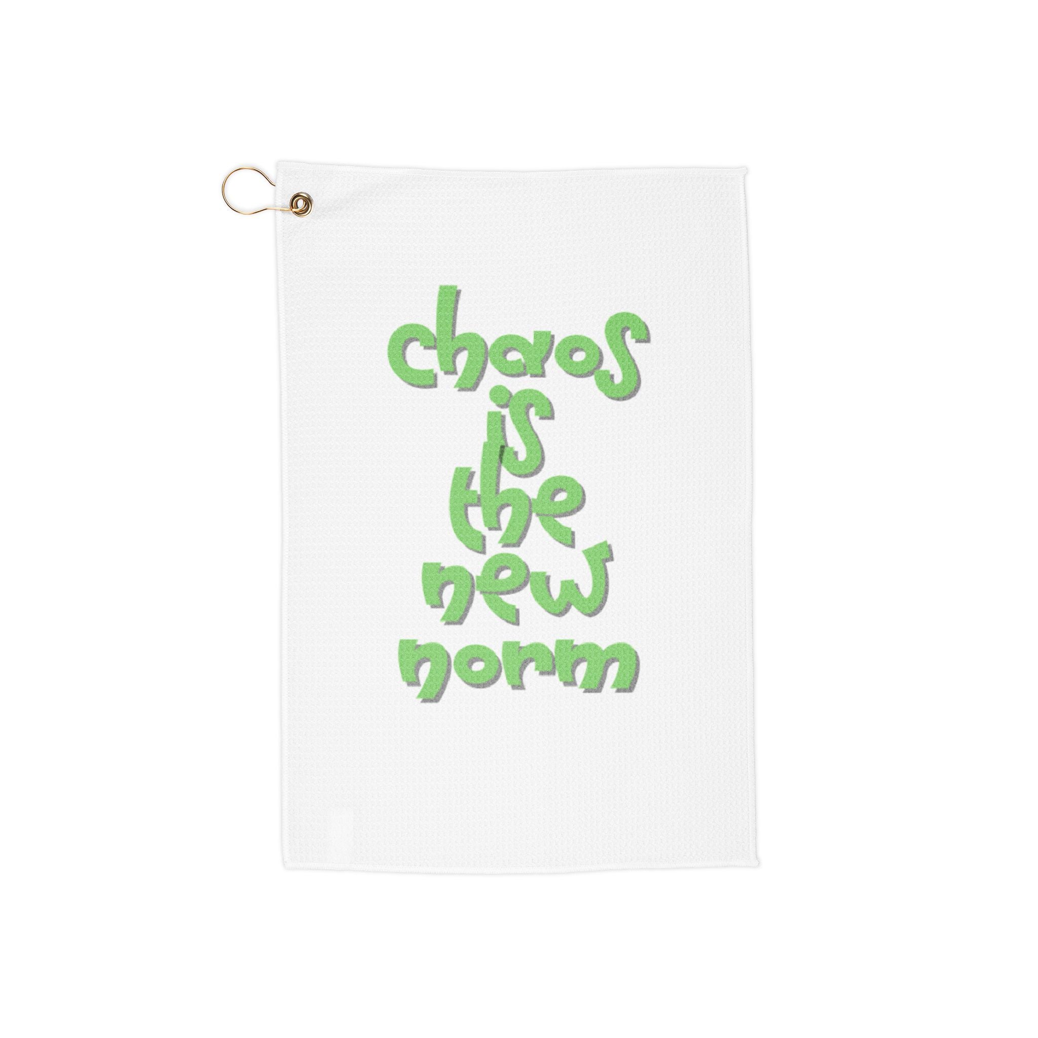 Golf Towels Chaos is the New Norm