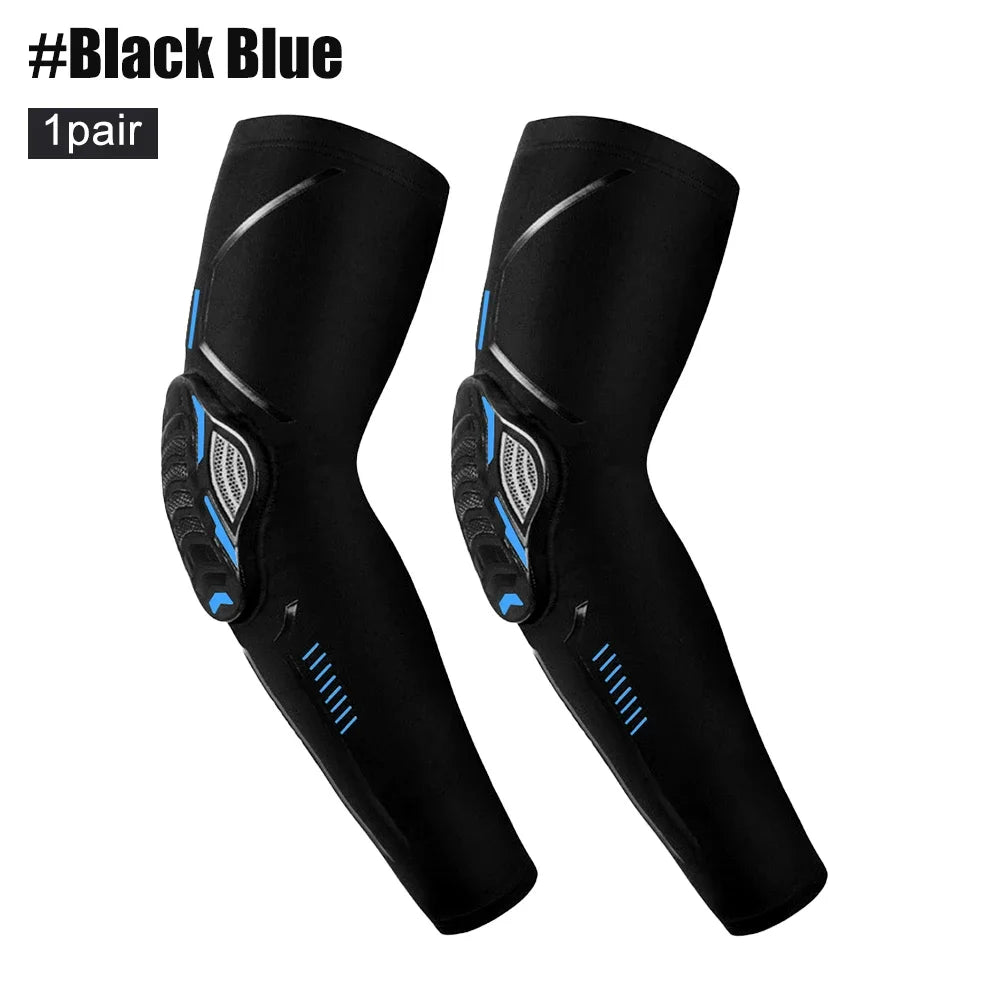 Sports Crash-Proof Elbow Support Pads – Arm Compression Brace