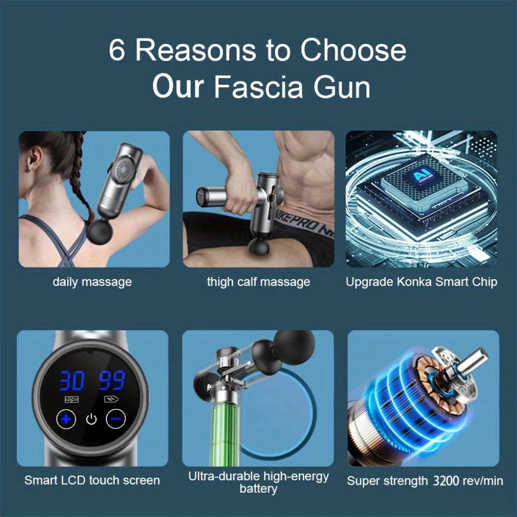 Massage Gun – Deep Muscle & Body Relaxation Massager