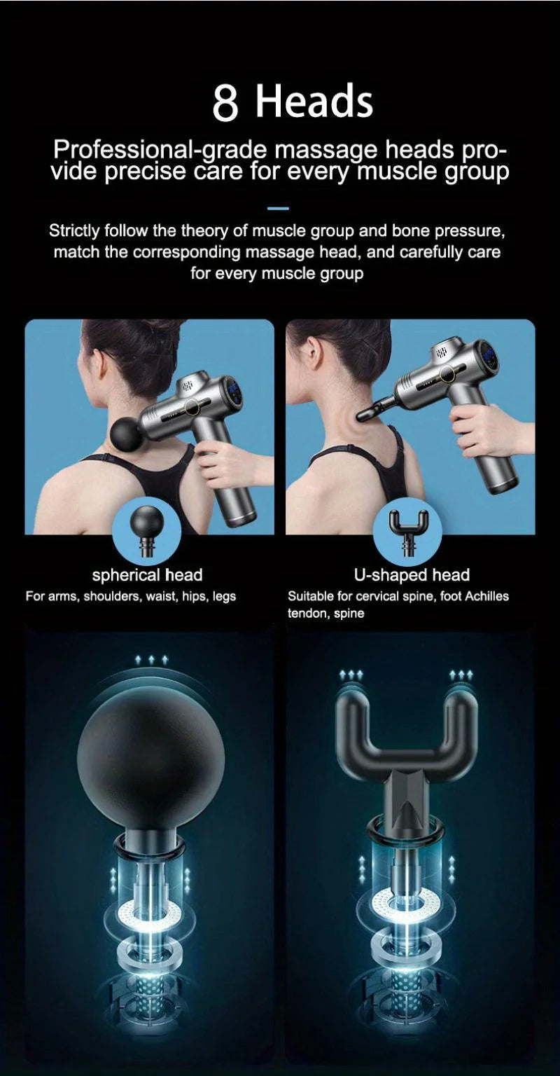 Massage Gun – Deep Muscle & Body Relaxation Massager