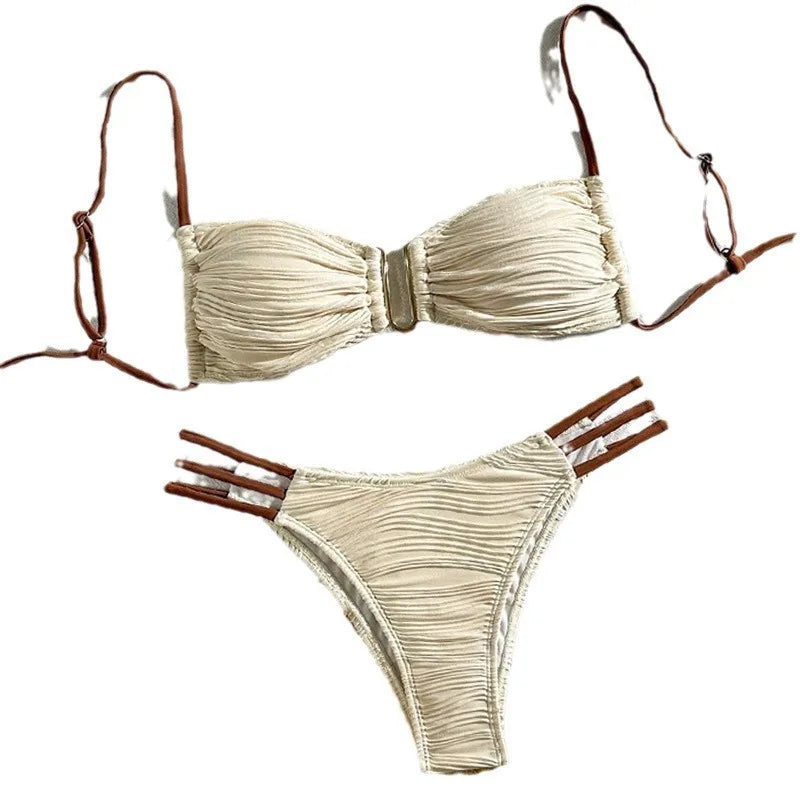 Sexy Push-Up Bikini Set – Women’s Brazilian Swimwear