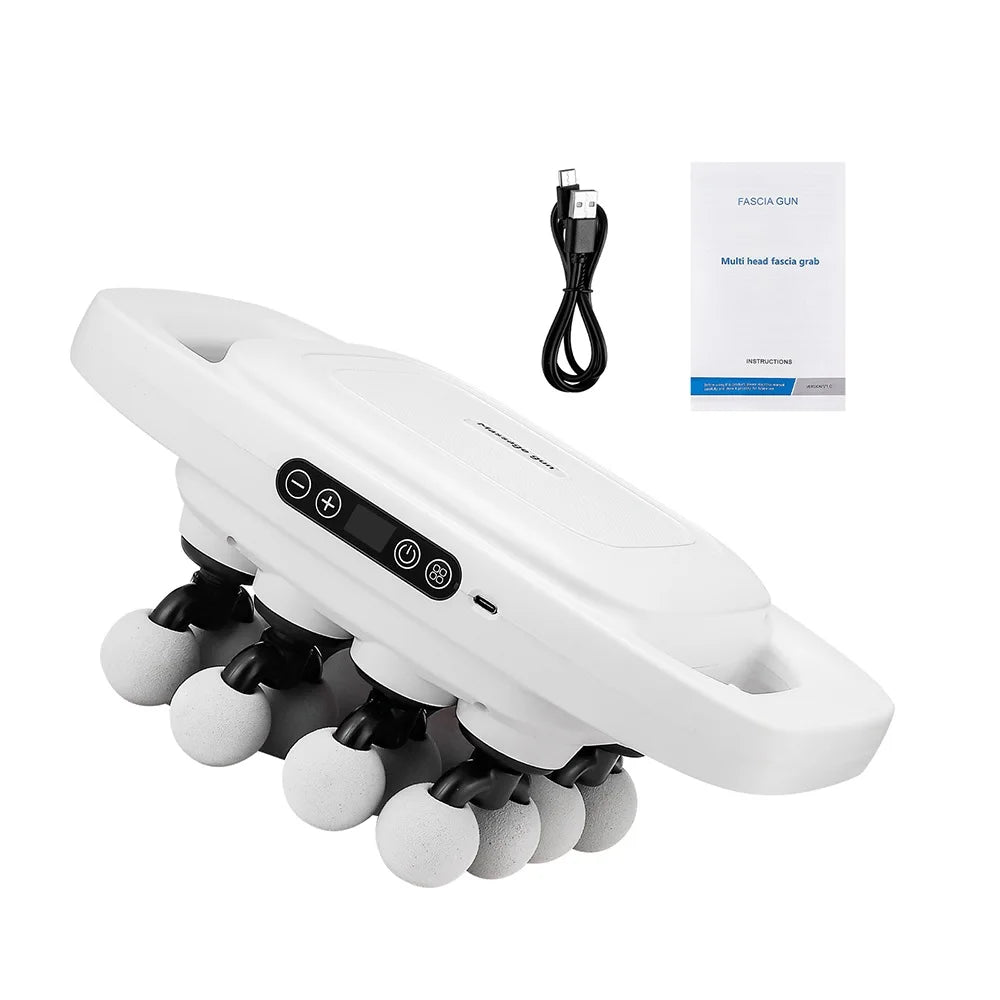 16-Head Fascia Gun – High-Frequency Vibration Body & Muscle Massager