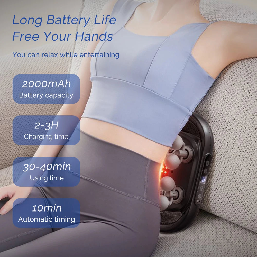 16-Head Fascia Gun – High-Frequency Vibration Body & Muscle Massager