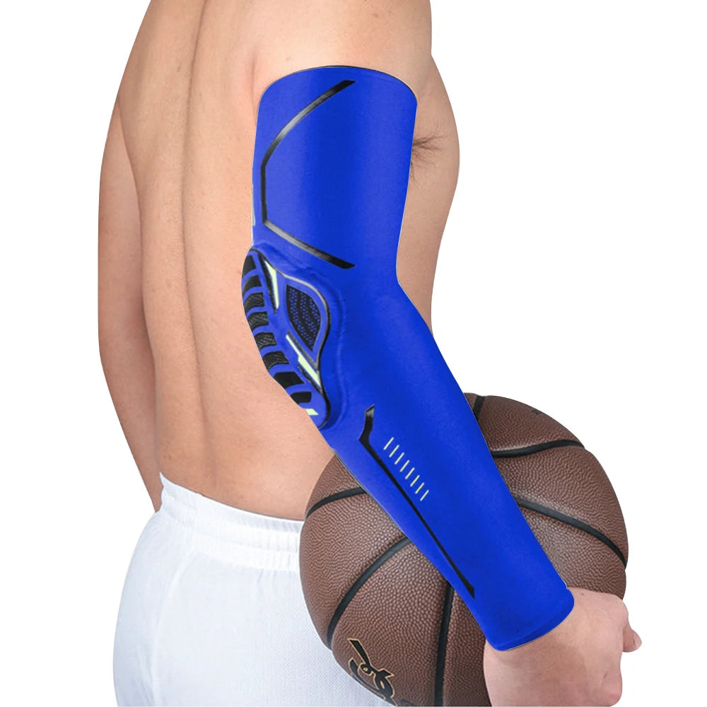 Sports Crash-Proof Elbow Support Pads – Arm Compression Brace