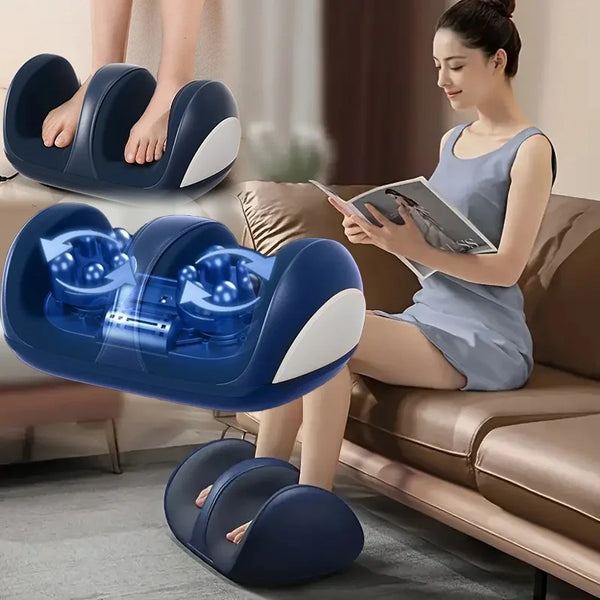 Extra Big Electric Foot Massager – Shiatsu Kneading with Hot Compress