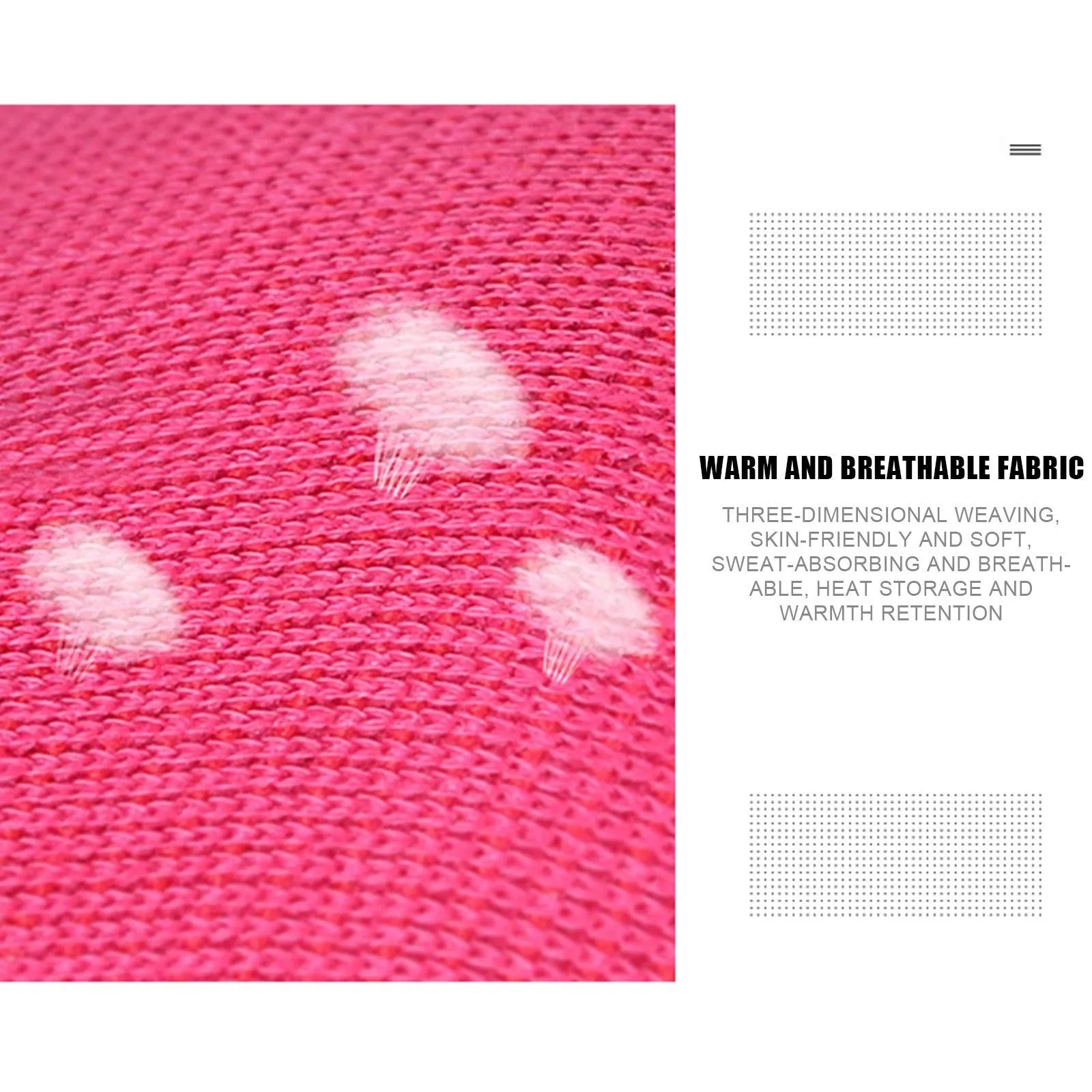 2pcs Sports Compression Knee Pads – Elastic Knee Protector & Support Brace