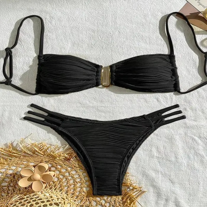 Sexy Push-Up Bikini Set – Women’s Brazilian Swimwear