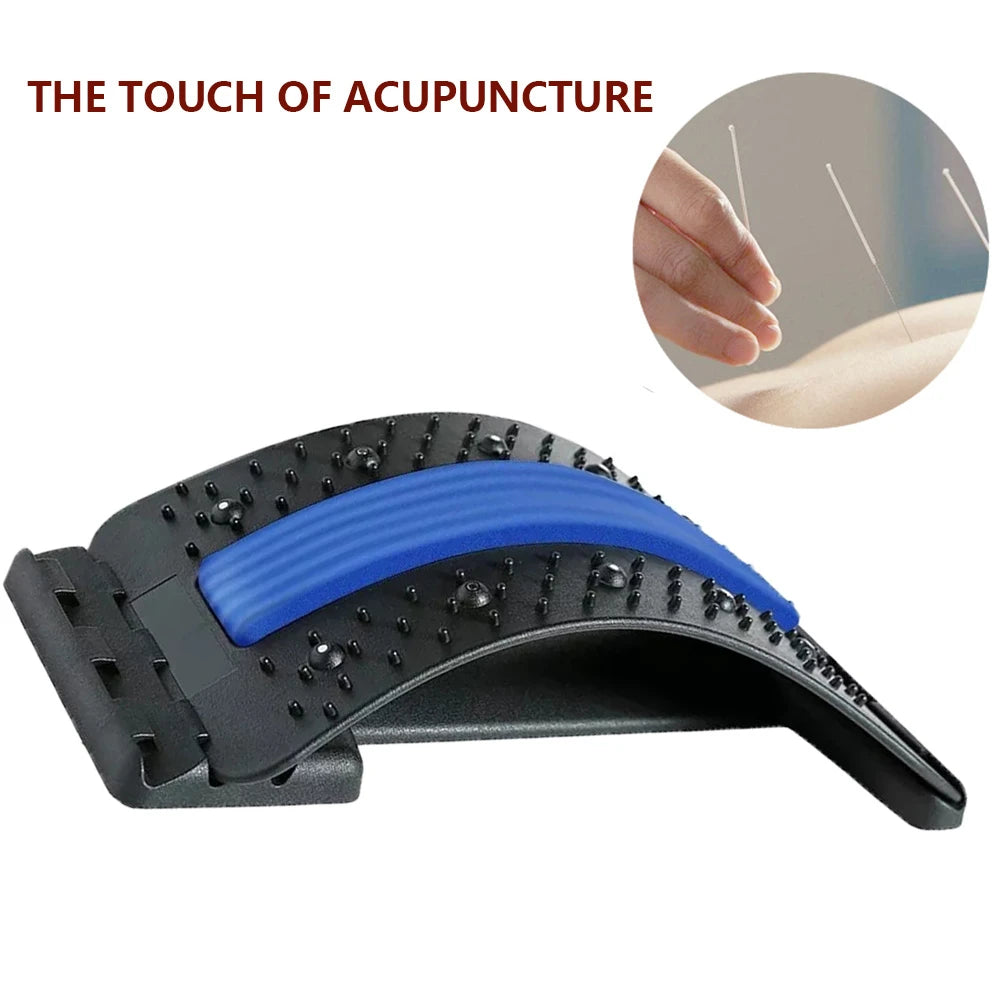 Magnetic Back Massage & Spine Stretcher – Posture Therapy & Lumbar Support
