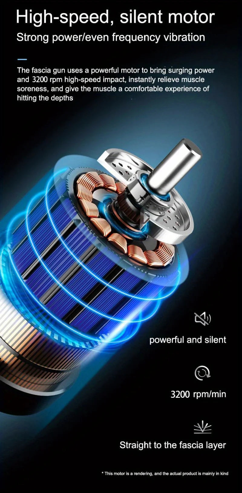 Massage Gun – Deep Muscle & Body Relaxation Massager