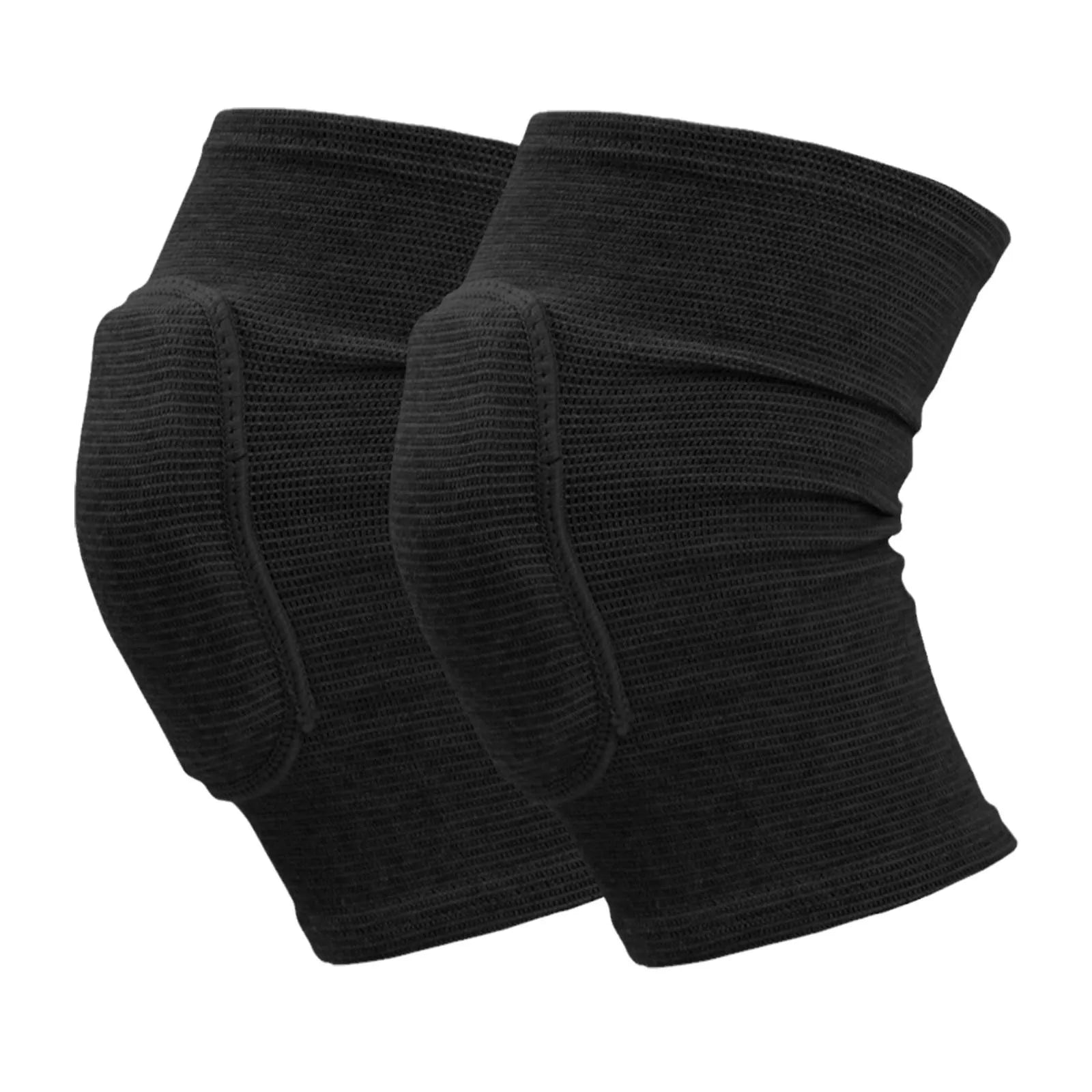 2pcs Sports Compression Knee Pads – Elastic Knee Protector & Support Brace