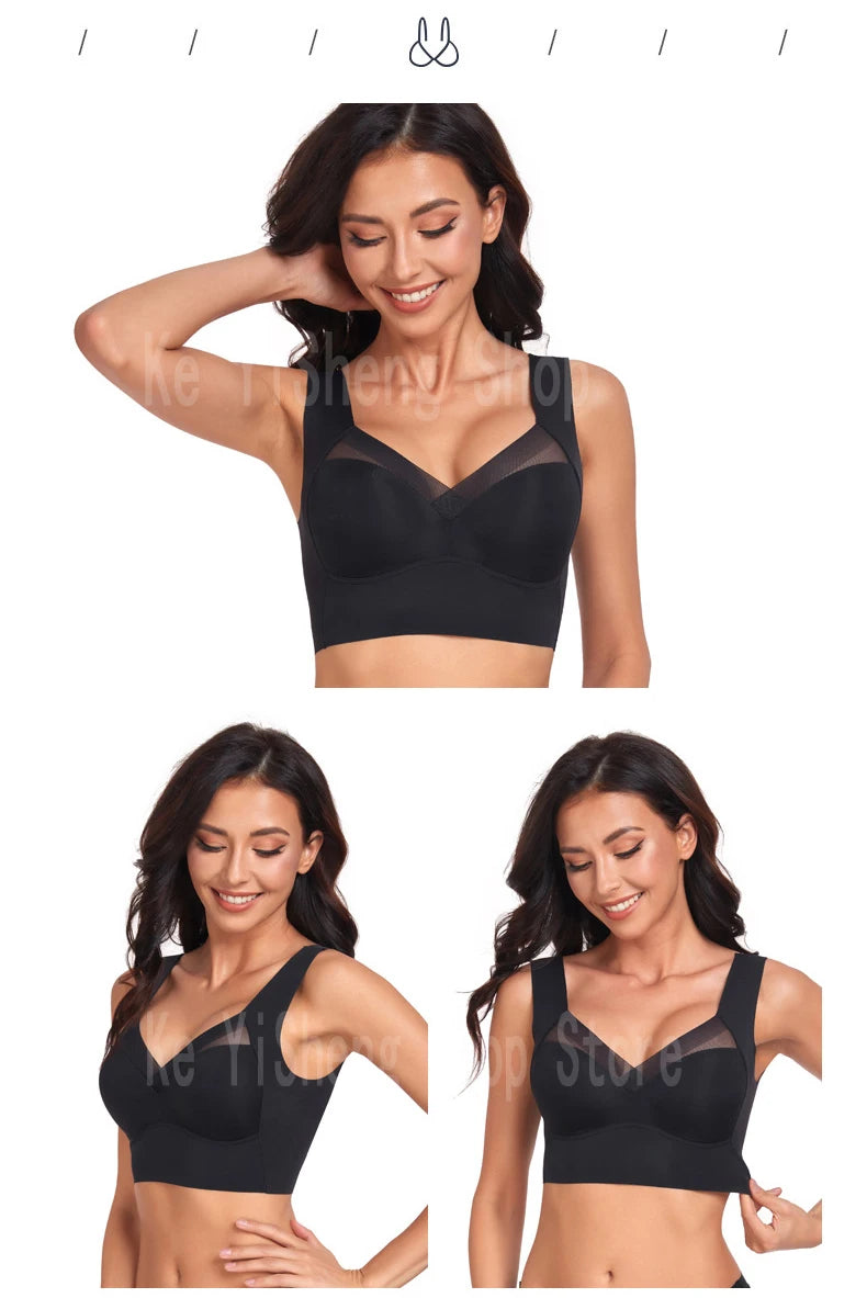 Women’s Seamless Sports Bra – Invisible, Breathable & Wireless Comfort
