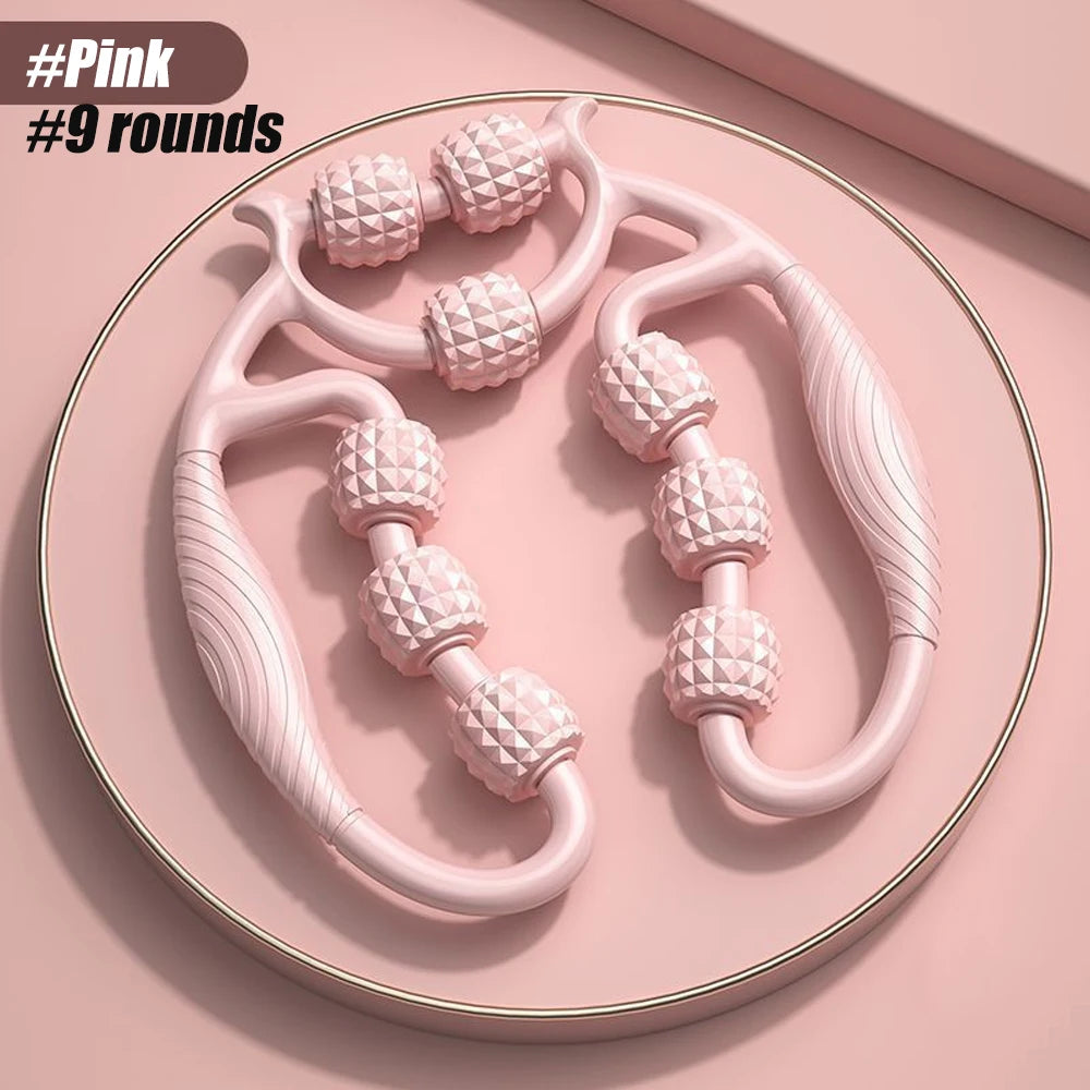 Handheld Massage Roller – Neck, Thigh, Calf & Leg Deep Tissue Recovery Tool