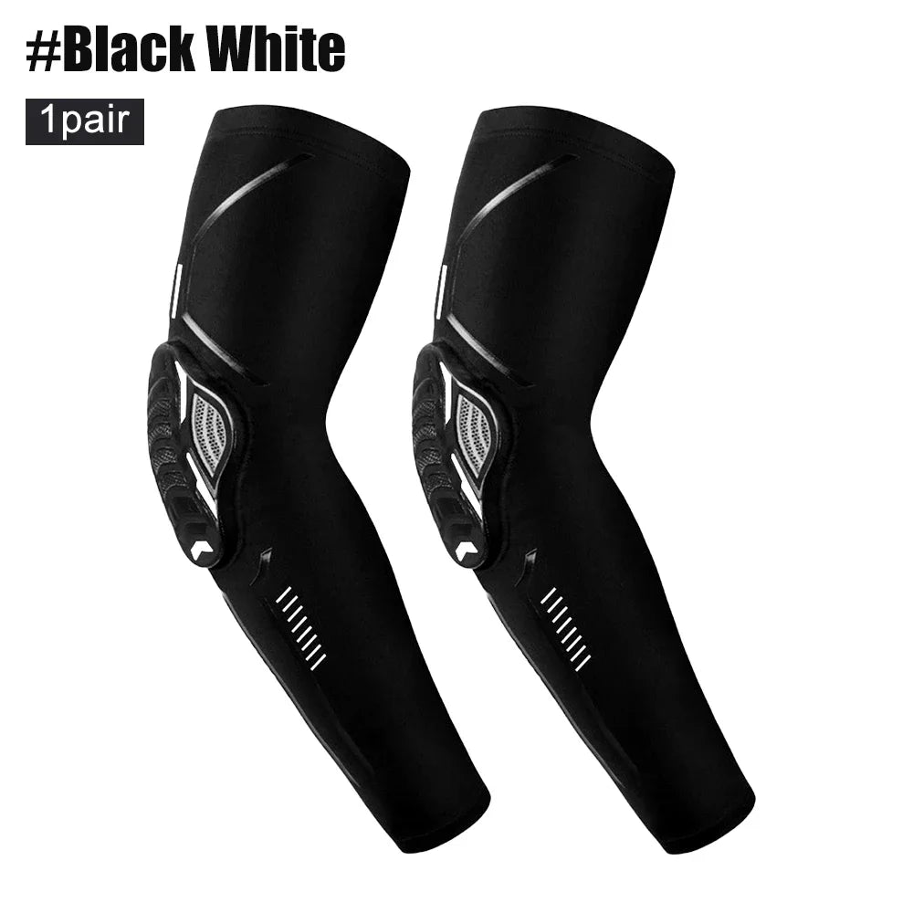 Sports Crash-Proof Elbow Support Pads – Arm Compression Brace