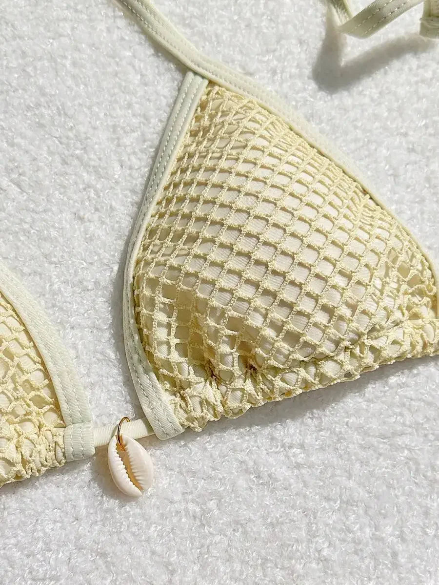 Sexy Three-Piece Bikini Set – Women’s Brazilian Swimwear