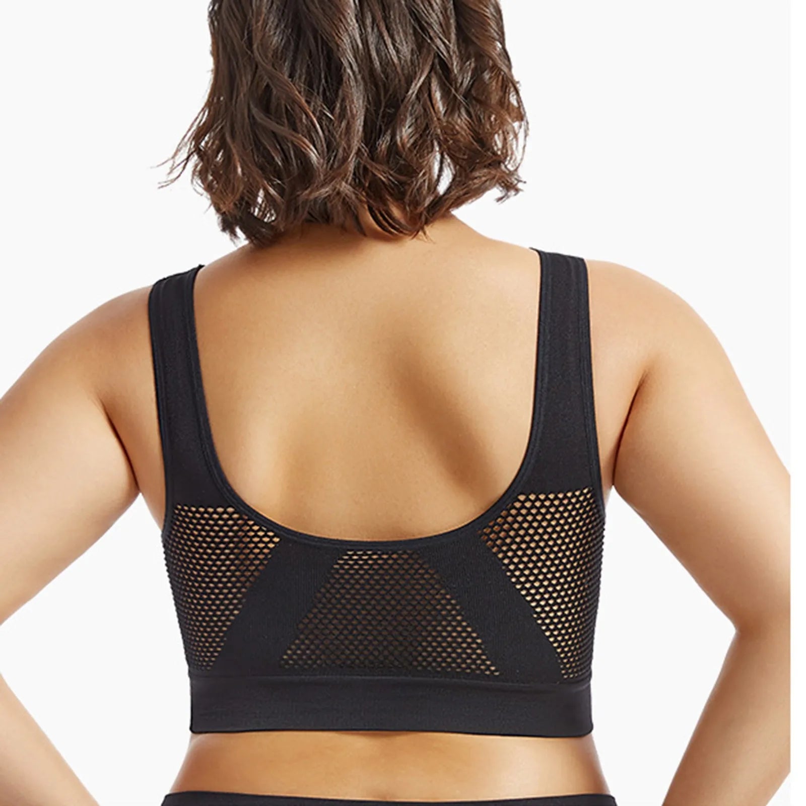 Women’s Shockproof Back Sports Bra – High-Strength Yoga & Fitness Vest
