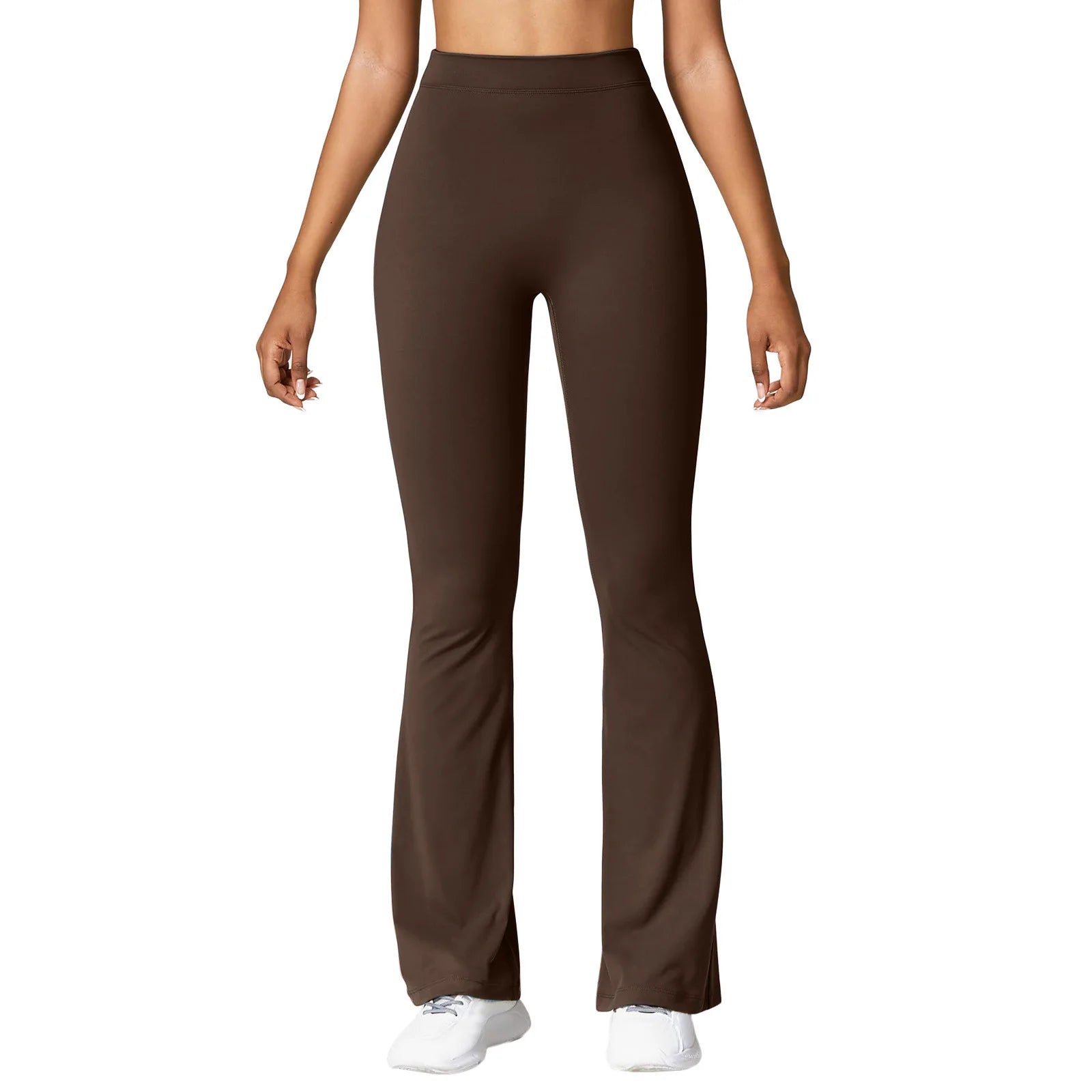 Women’s Fashion Micro Horn Leggings – High-Waist Push-Up Gym Pants