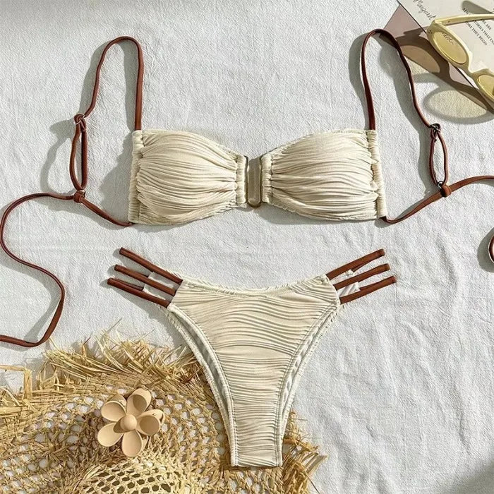 Sexy Push-Up Bikini Set – Women’s Brazilian Swimwear