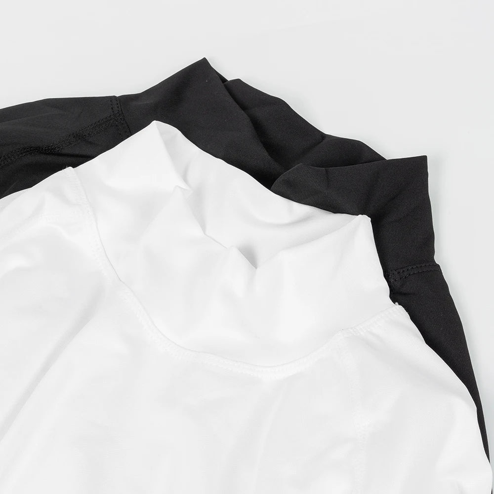 Men’s Bodybuilding Sports Tight T-Shirt – Summer Compression Gym Top