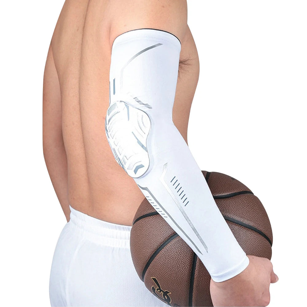Sports Crash-Proof Elbow Support Pads – Arm Compression Brace