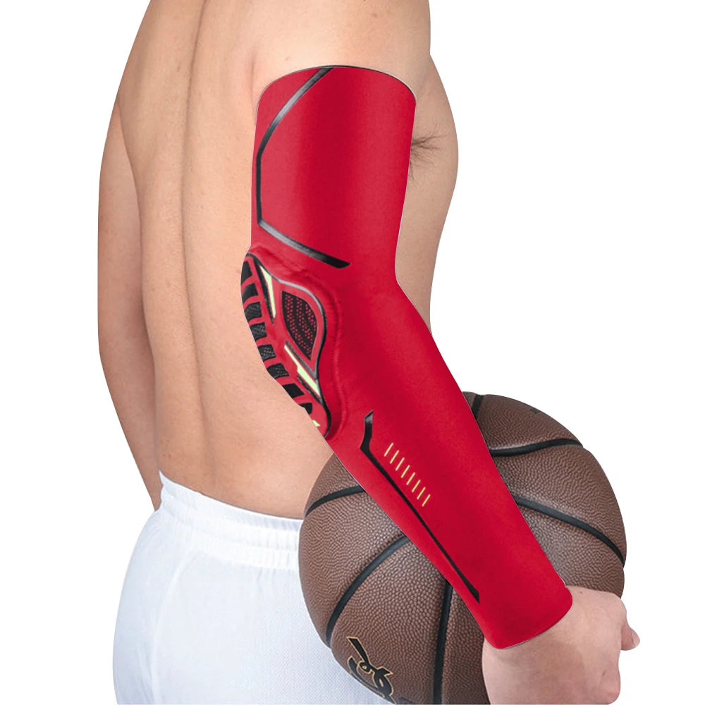 Sports Crash-Proof Elbow Support Pads – Arm Compression Brace