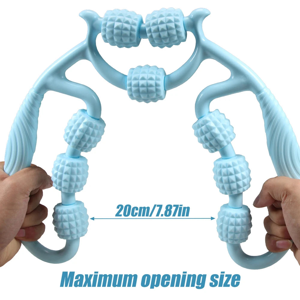 Handheld Massage Roller – Neck, Thigh, Calf & Leg Deep Tissue Recovery Tool