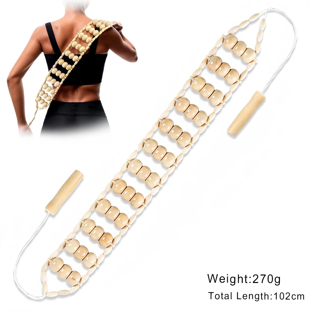 Wooden Massage Tools – Lymphatic Drainage &amp; Anti-Cellulite Body Shaper