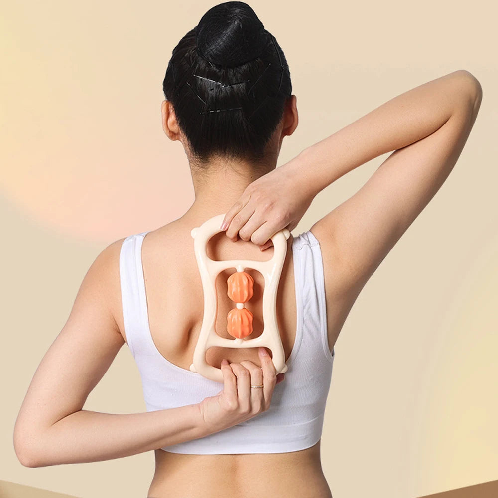 Handheld Massage Roller – Neck, Thigh, Calf & Leg Deep Tissue Recovery Tool