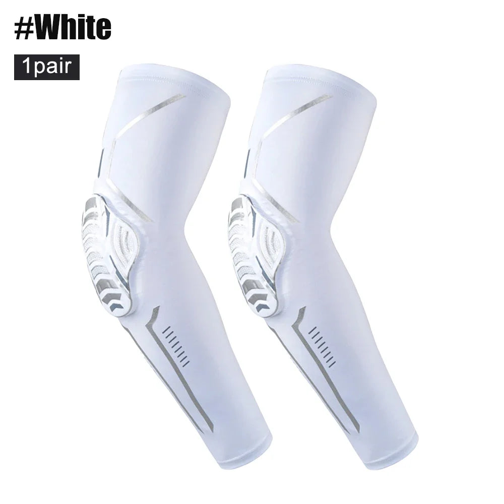 Sports Crash-Proof Elbow Support Pads – Arm Compression Brace
