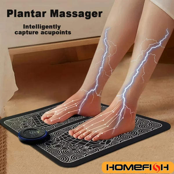 Electric Foot Massager Pad – Muscle Massage & Relaxation Trainer