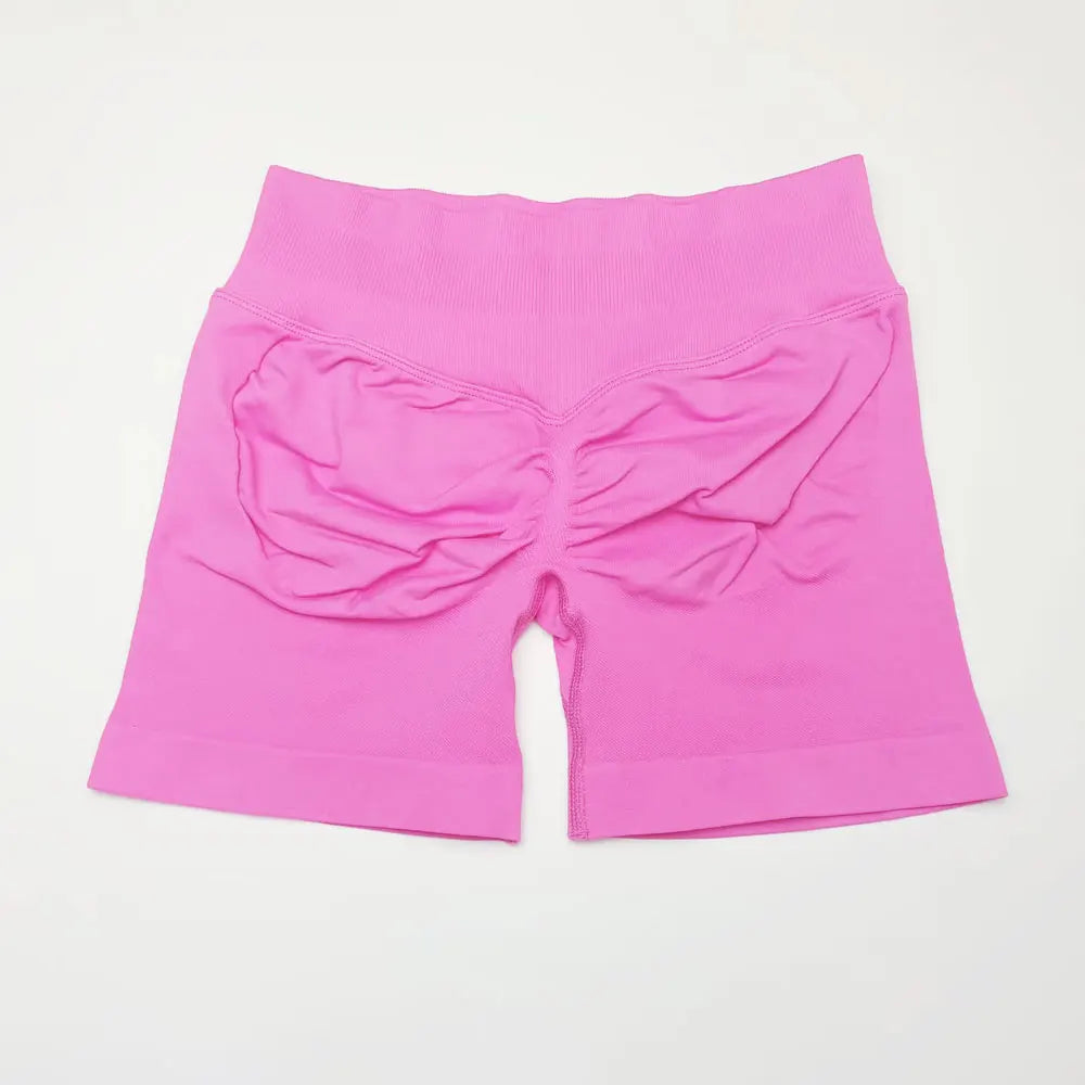 Seamless 4.5" Gym Shorts – Scrunch Butt High-Waist Fitness Shorts
