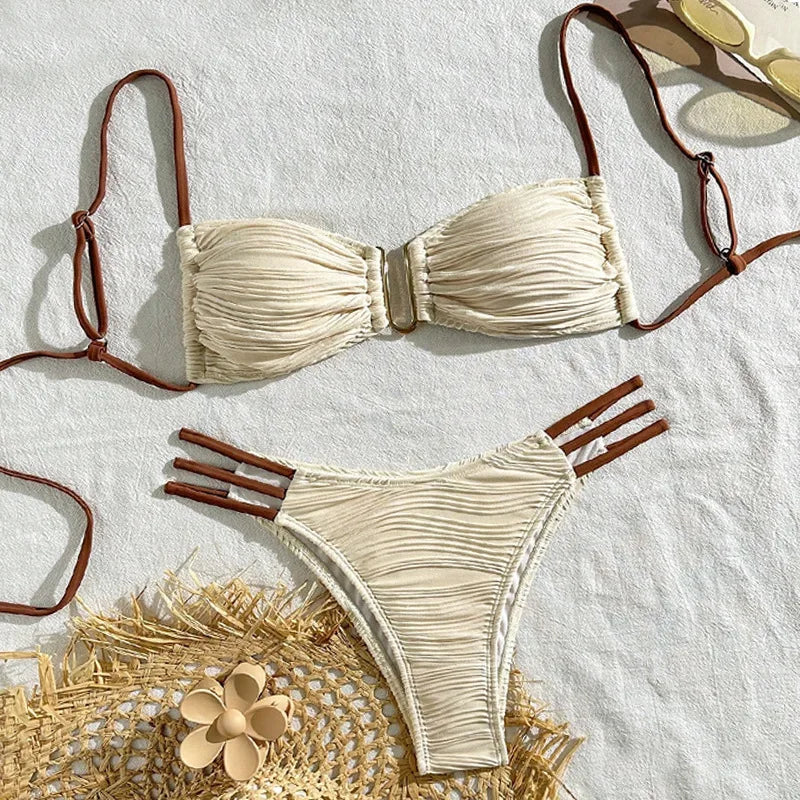 Sexy Push-Up Bikini Set – Women’s Brazilian Swimwear