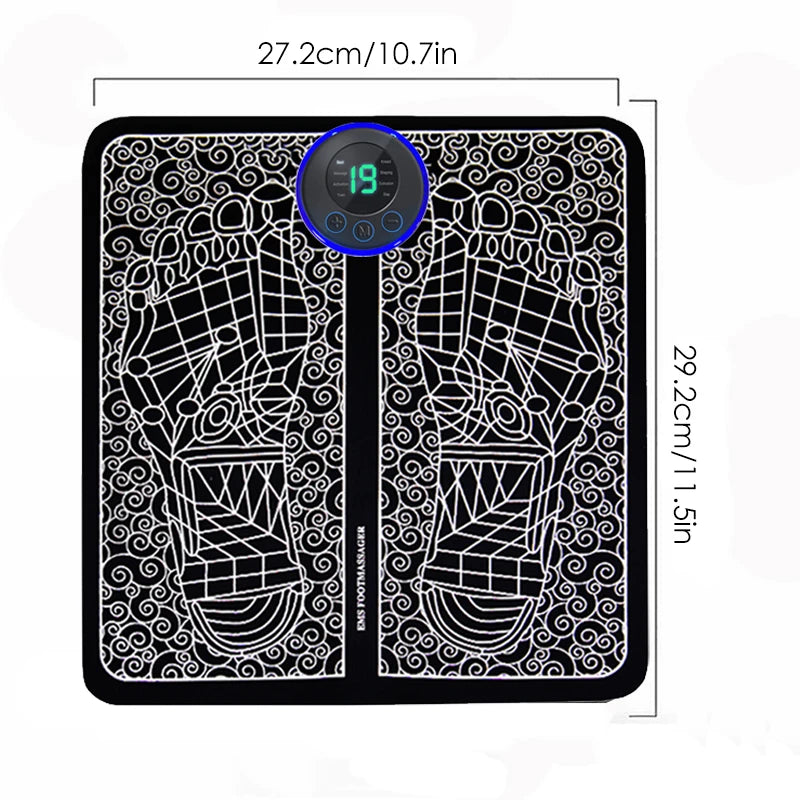 Electric Foot Massager Pad – Muscle Massage & Relaxation Trainer