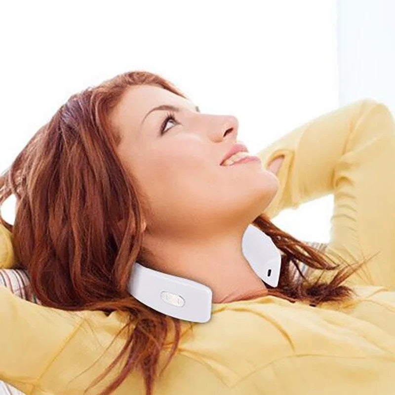 Smart Neck Shoulder Muscle Massager – Electric Heat Relaxation Device