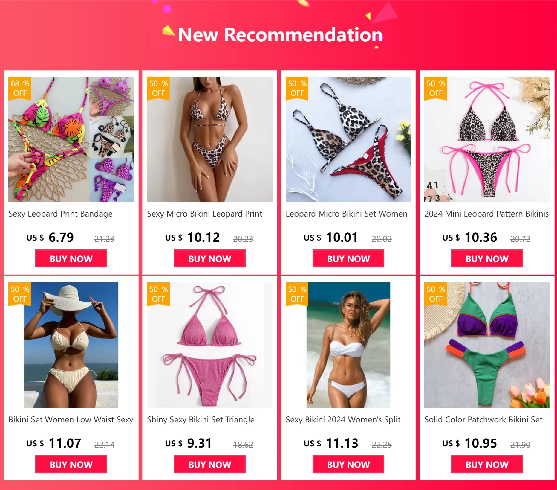 Sexy Three-Piece Bikini Set – Women’s Brazilian Swimwear