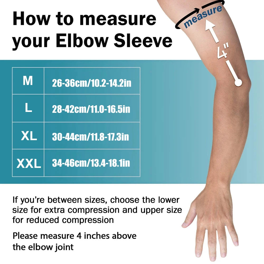 Sports Crash-Proof Elbow Support Pads – Arm Compression Brace