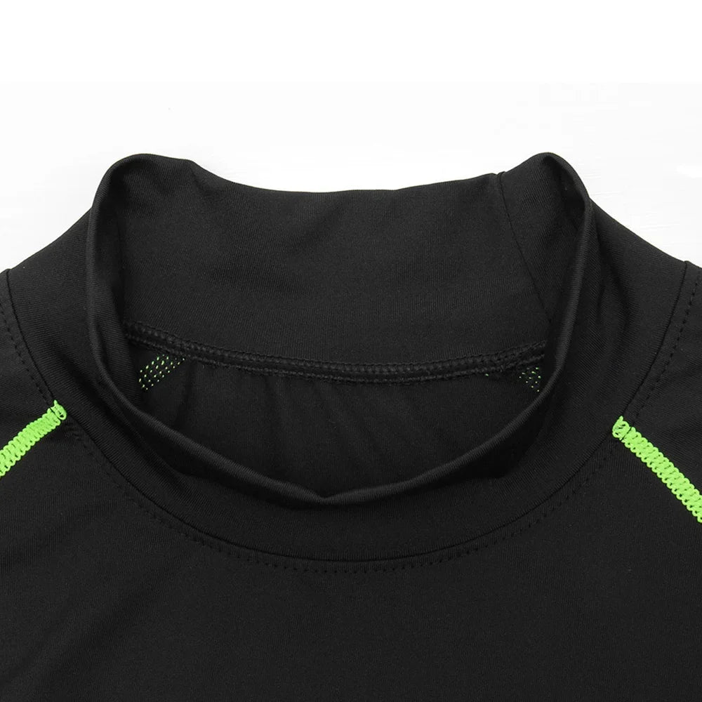 Men’s Quick-Dry Compression T-Shirt – Summer Gym & Running Top