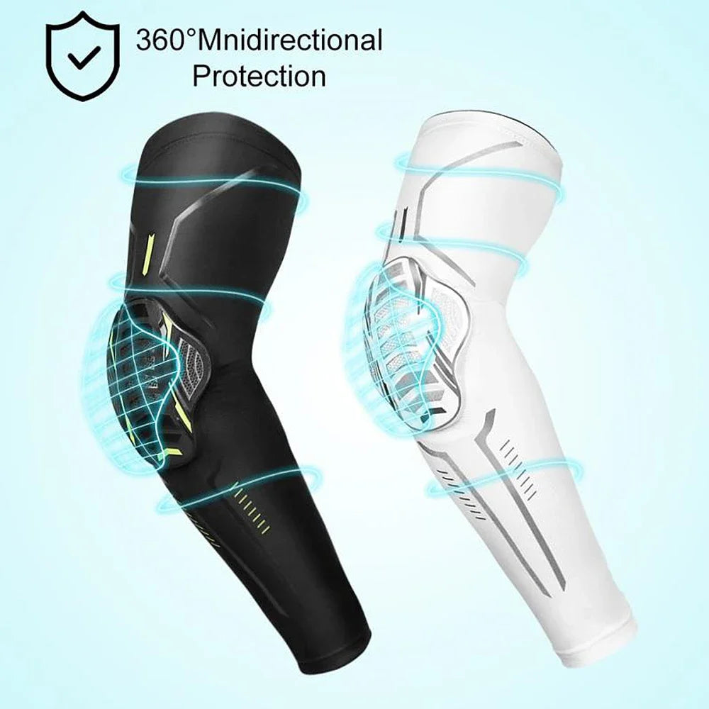 Sports Crash-Proof Elbow Support Pads – Arm Compression Brace