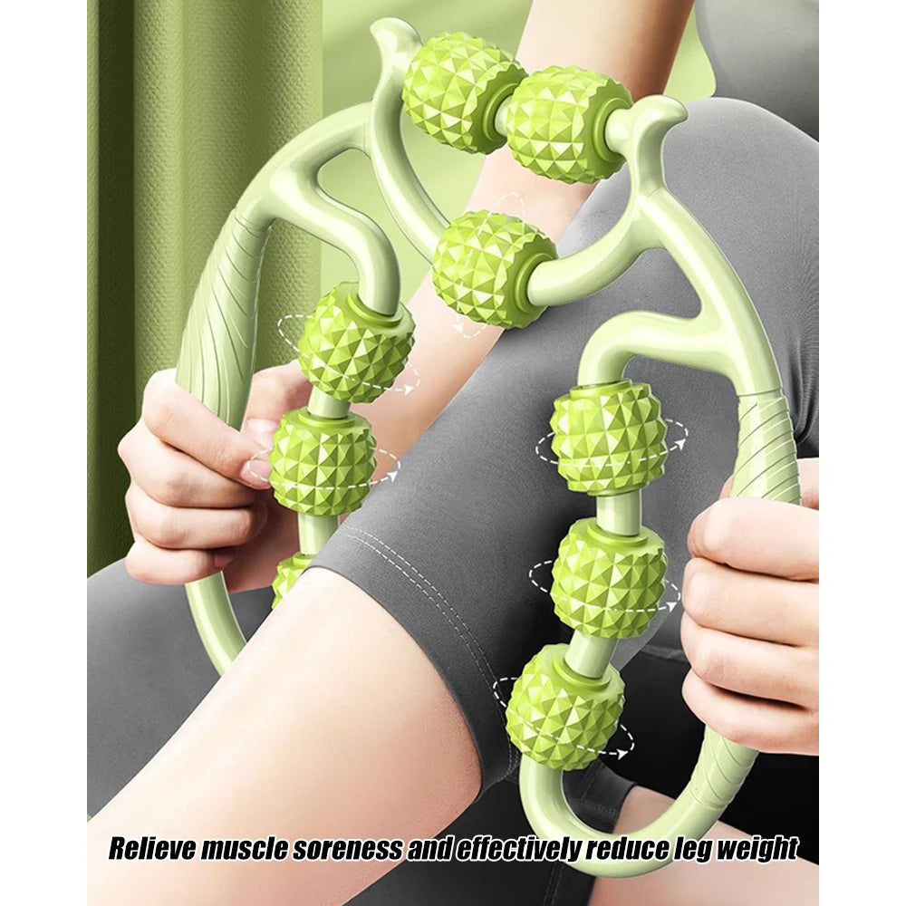 Handheld Massage Roller – Neck, Thigh, Calf & Leg Deep Tissue Recovery Tool