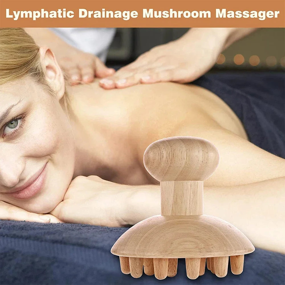 Wooden Massage Tools – Lymphatic Drainage &amp; Anti-Cellulite Body Shaper