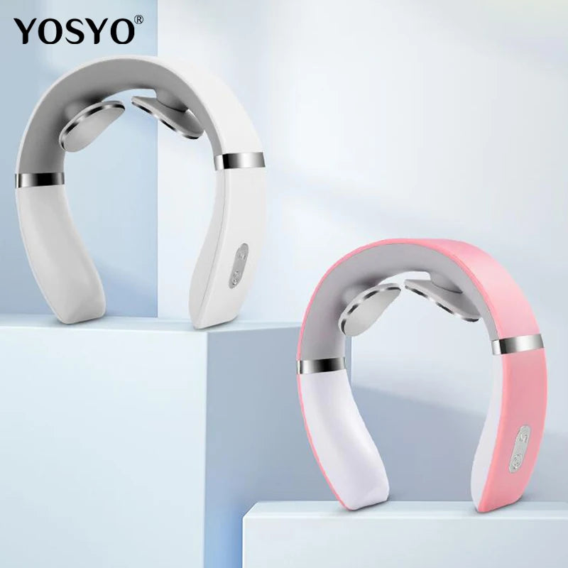 Smart Neck Shoulder Muscle Massager – Electric Heat Relaxation Device