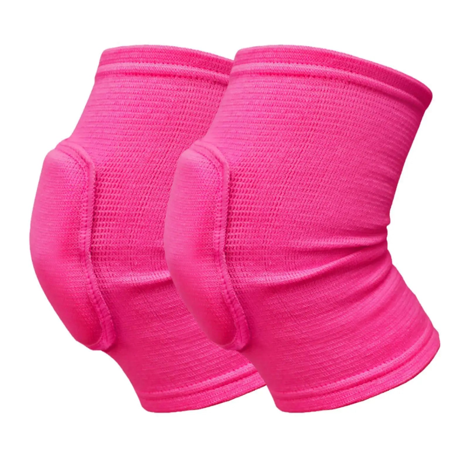 2pcs Sports Compression Knee Pads – Elastic Knee Protector & Support Brace