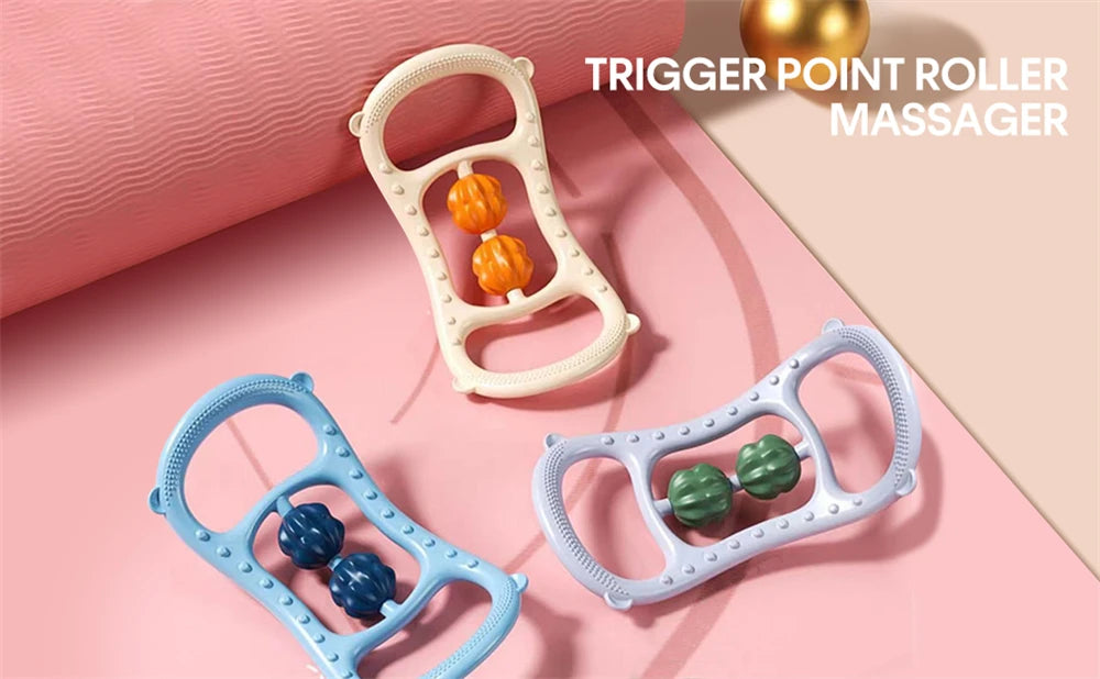 Handheld Massage Roller – Neck, Thigh, Calf & Leg Deep Tissue Recovery Tool