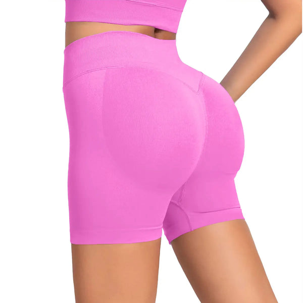 Seamless 4.5" Gym Shorts – Scrunch Butt High-Waist Fitness Shorts