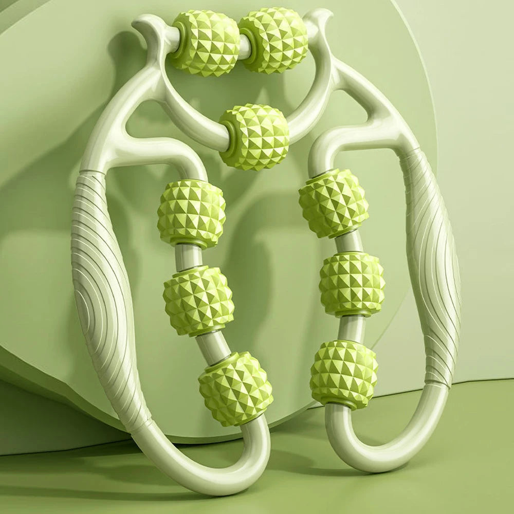 Handheld Massage Roller – Neck, Thigh, Calf & Leg Deep Tissue Recovery Tool