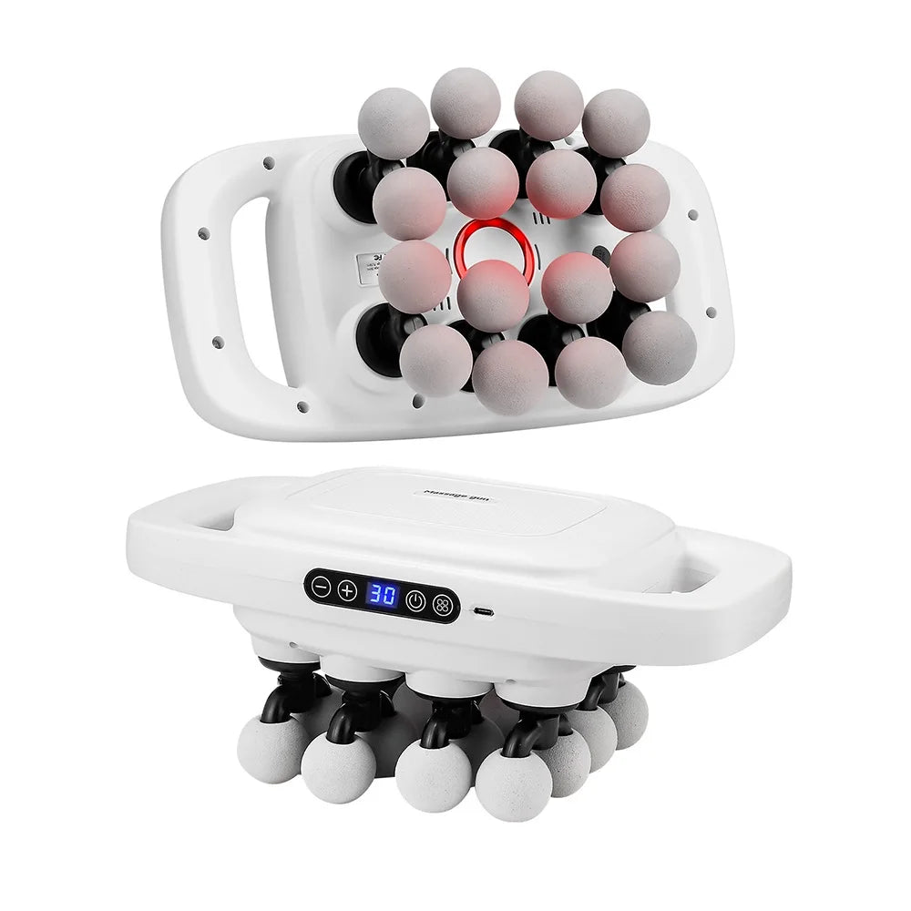 16-Head Fascia Gun – High-Frequency Vibration Body & Muscle Massager