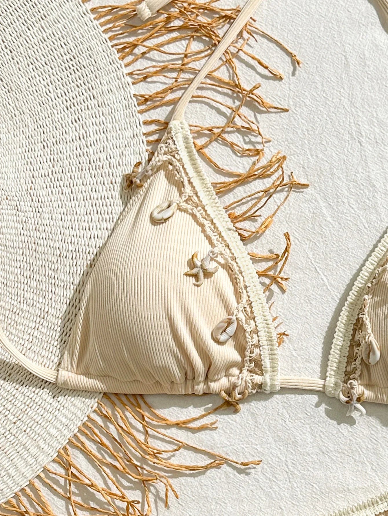 Peachtan Thong Push-Up Bikini – 2-Piece Women’s Beach Swimwear