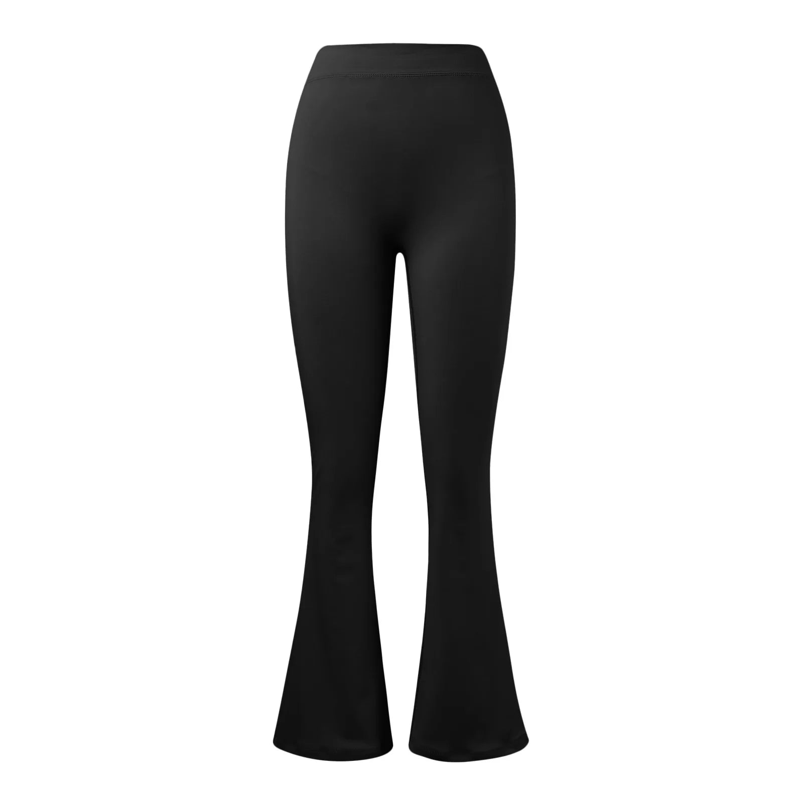 Women’s Fashion Micro Horn Leggings – High-Waist Push-Up Gym Pants