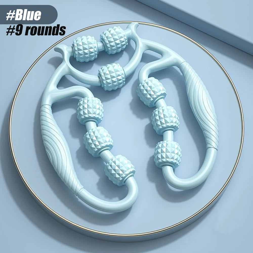 Handheld Massage Roller – Neck, Thigh, Calf & Leg Deep Tissue Recovery Tool