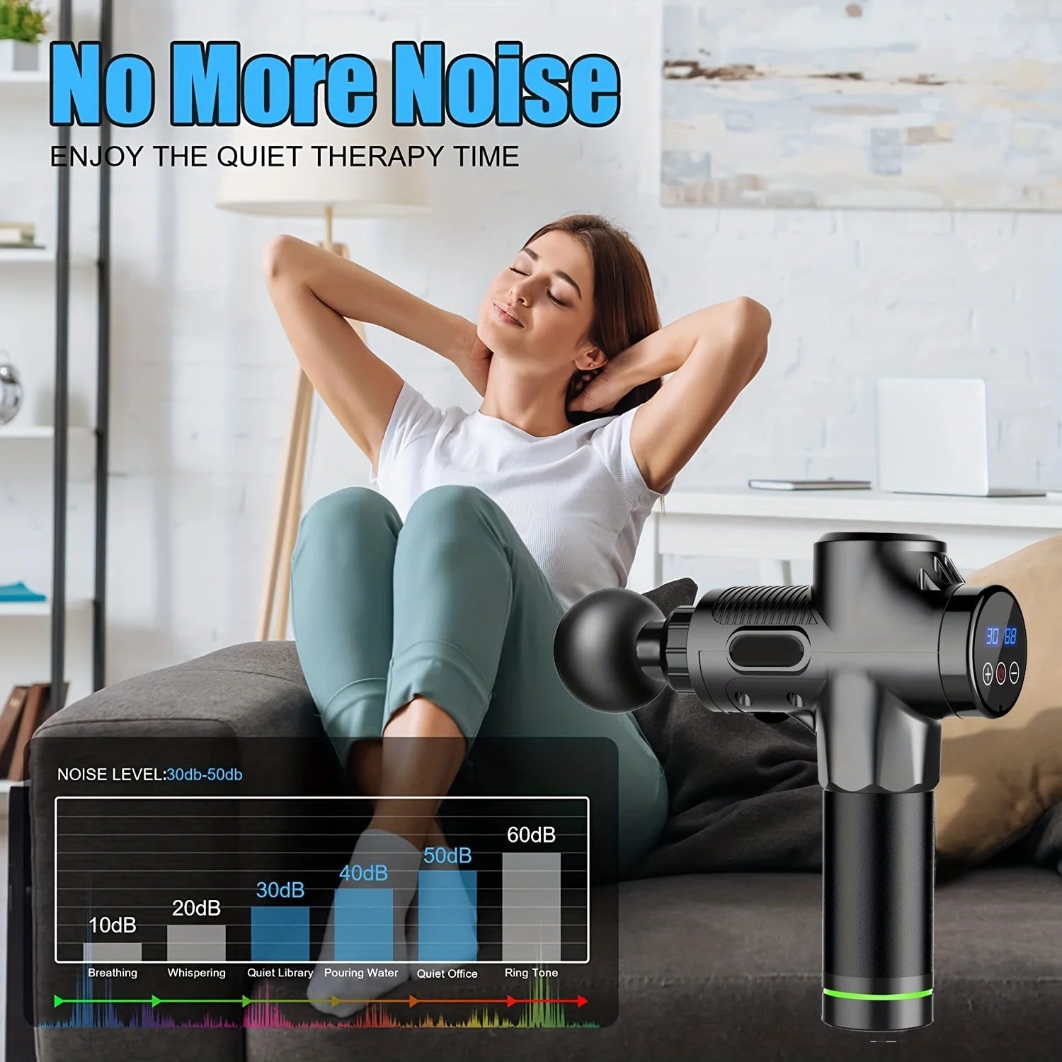 Massage Gun – Deep Muscle & Body Relaxation Massager